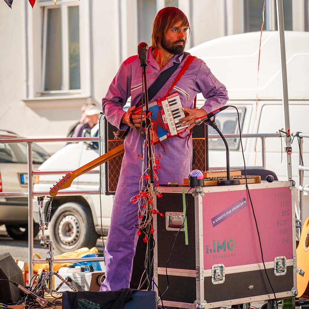 Musik auf dem Straßenfest